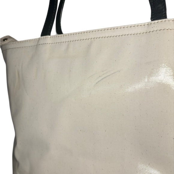 Kate Spade x Disney Minnie Mouse Tote Storybook Lining Cream Canvas - Picture 4 of 15